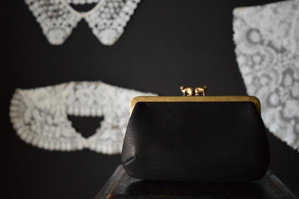 minä perhonen cuddle pouch「calf leather」