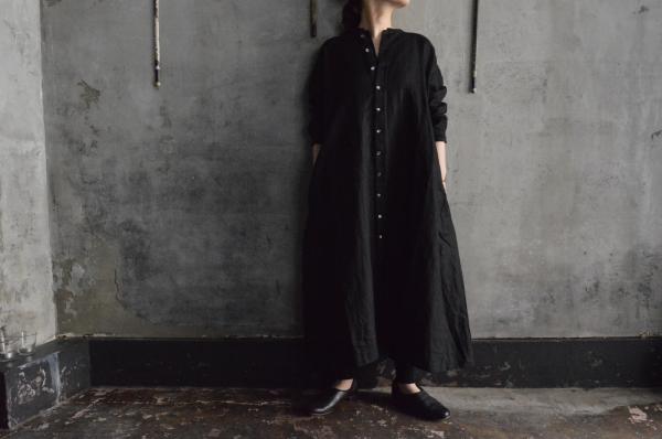 TOKIHO FOR poefu「ALISON」Linen Coat Onepiece