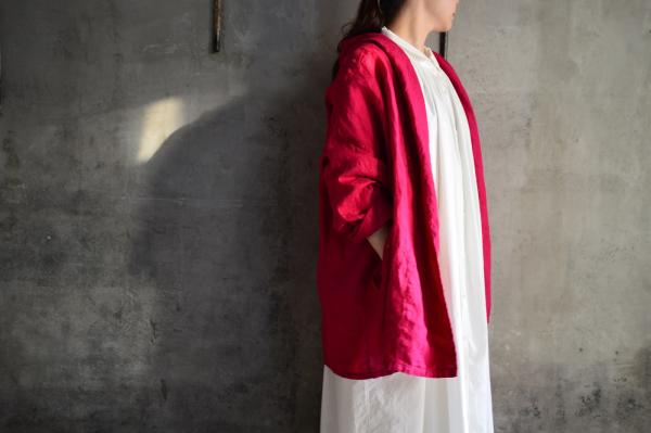 Honnete Irish Linen Shawl Cardigan
