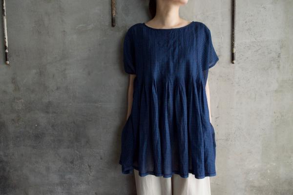 maison de soil Reverse Pintuck Pullover Blouse