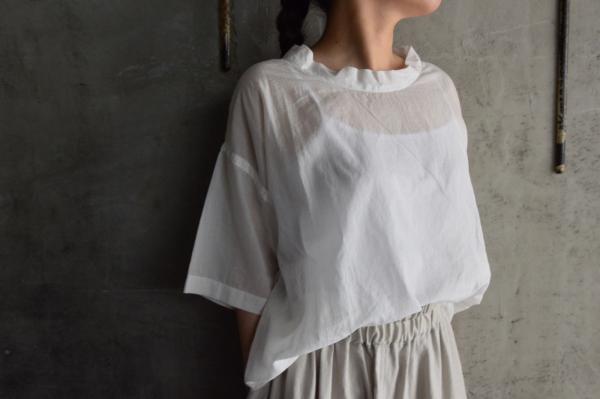 kaval 140's Cottton Lawn Tee Blouse