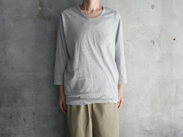 NO CONTROL AIR Ouhi Cotton T 7分袖 Just Fit