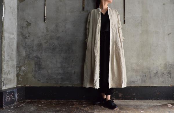 TOKIHO FOR poefu 「NIL-Ⅱ」Open Front Coat Onepiece