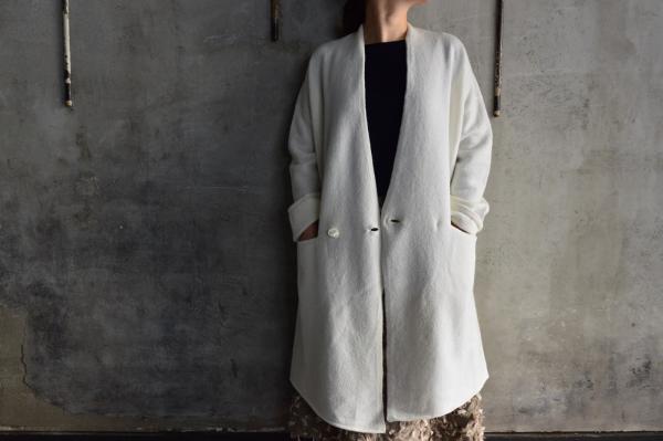 UNIVERSAL TISSU FOR poefu 「あの」Plating Knit Gown