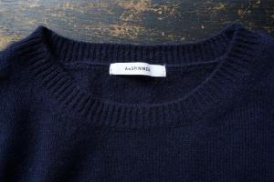ANSPINNEN Cashmere Crew Neck Knit