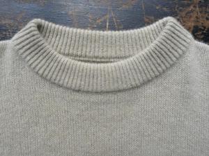 kaval Cashemere Sable Crew Neck Knit