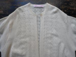 TOWAVASE「Panier」1Ply Cashmere Knit Cardigan