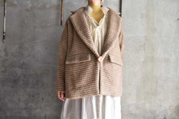 GASA* 「包み隠す」 Loop Yarn Jacket