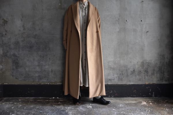 humoresque Cashmere Shawl Collar Coat