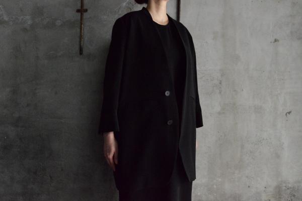 NO CONTROL AIR Poly Satin Almighty Long Jacket