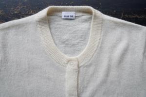 eleven 2nd  Mohair Front Cashmere Knit Cardigan