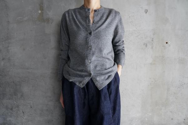 eleven 2nd  Mohair Front Cashmere Knit Cardigan