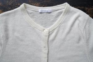 ANSPINNEN  Cashmere Button Through Knit Cardigan