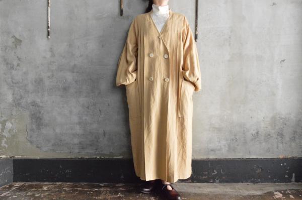 NATIVE VILLAGE Linen Silk Coat