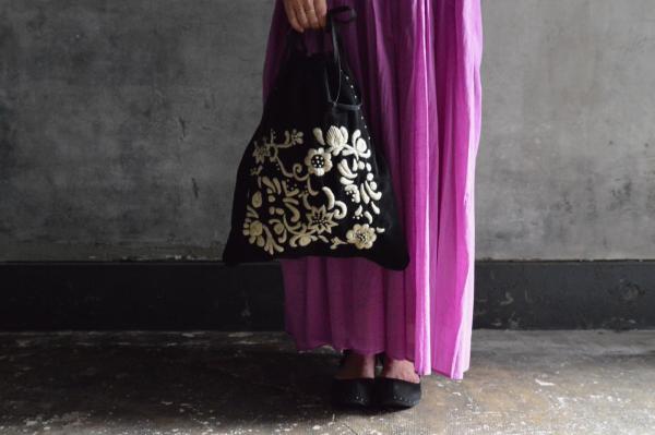 Khadi&Co Velvet Hand Embroidery Bag