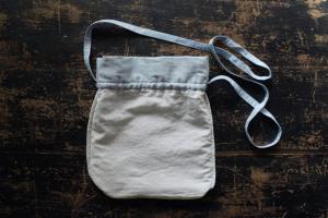 BUNON  Linen Cotton Khadi Hand Embroidery 2way bag