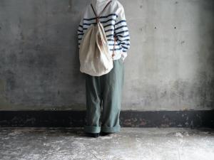 kläuse FOR poefu Back Sack Antique Linen Patchwork