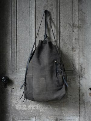 kläuse FOR poefu Back Sack Iron×Black Patchwork