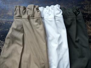 FIR MUM Cotton Polyester Gabardine HISHIGATA Pants
