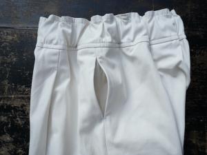 FIR MUM Cotton Polyester Gabardine HISHIGATA Pants