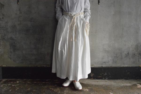 GASA*『マクラメ』Cotton Bamboo Skirt