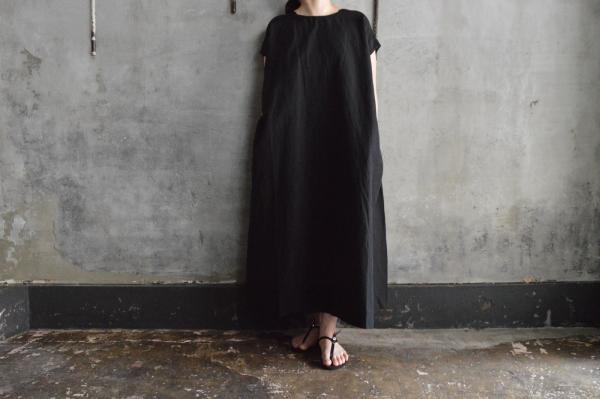 TOKIHO「SOLO-Ⅳ」Cotton Silk Grosgrain Onepiece