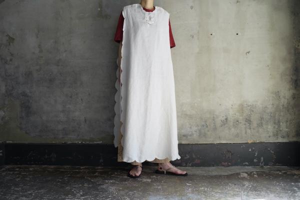 TOWAVASE 「Bon Voyage」 Linen Onepiece Long Vest