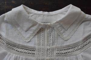 Khadi and Co Double Collar Lace Blouse