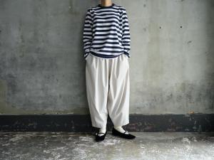 eleven 2nd  Cotton Border Jersey L/S T