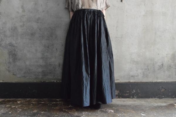 humoresque Silk Gather Skirt Long