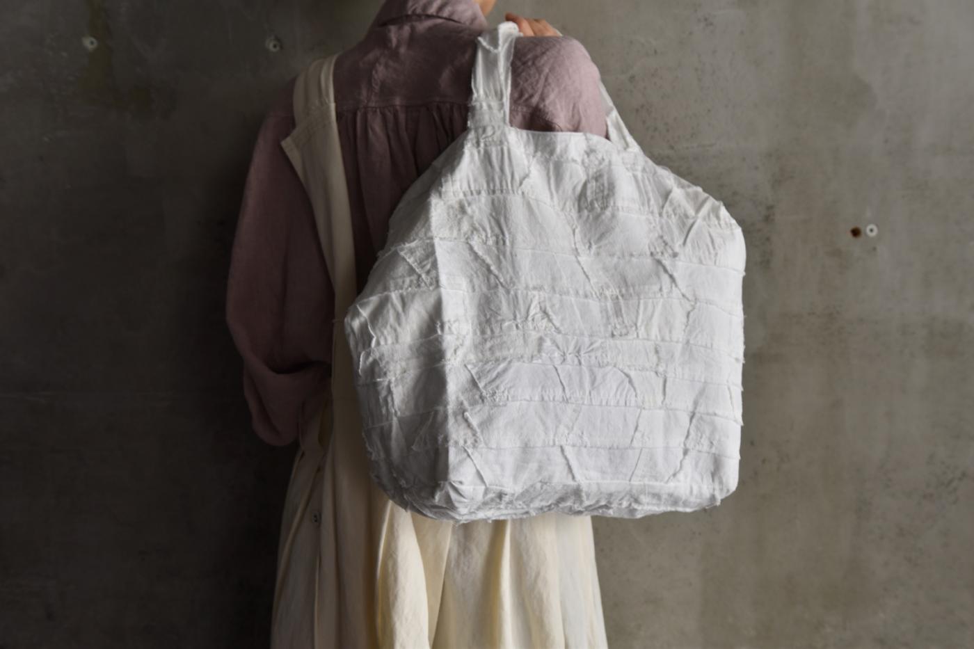 poefu / Khadi & Co Khadi Patchwork Tote Bag