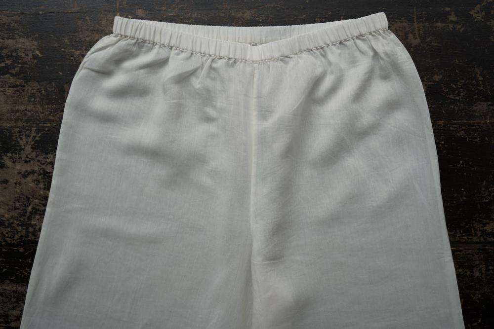 poefu / maison de soil Cotton Silk Lace Inner Pants