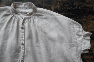 Honnete FOR 姉妹伴 Irish Linen Gather Onepiece