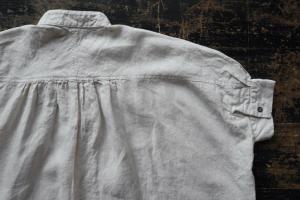 Honnete FOR 姉妹伴 Irish Linen Gather Onepiece