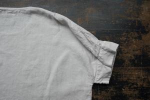 Honnete FOR 姉妹伴 Irish Linen New Crew Neck T