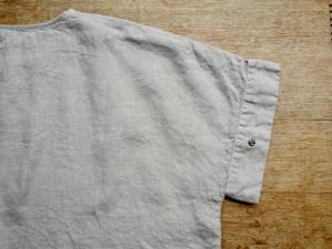 Honnete FOR 姉妹伴 Irish Linen New Crew Neck T