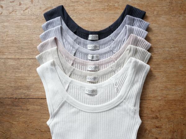 CLOSELY Cotton Silk Tank Top