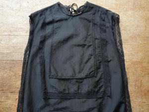 TOWAVASE  「Leavers」Cotton Silk Lace Vest