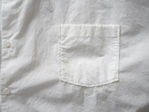 kaval 120's Cotton Typewriter No Collar Shirt Wide
