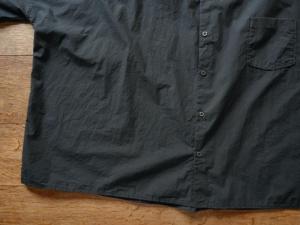 kaval 120's Cotton Typewriter No Collar Shirt Wide