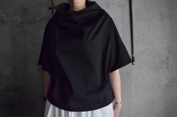 humoresque Silk Cotton Off Turtle T-Blouse