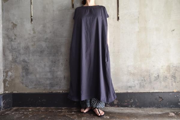 TOKIHO『SOLO-V-SS』C/S Twill French Sleeve Onepiece