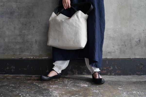 MARINEDAY Linen Canvas 2way Tote Bag
