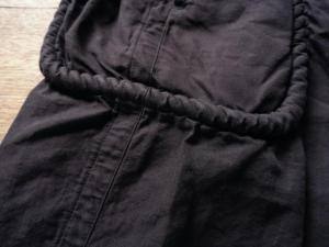 kaval Cotton Linen Silk Oxford Rope Pocket Pants