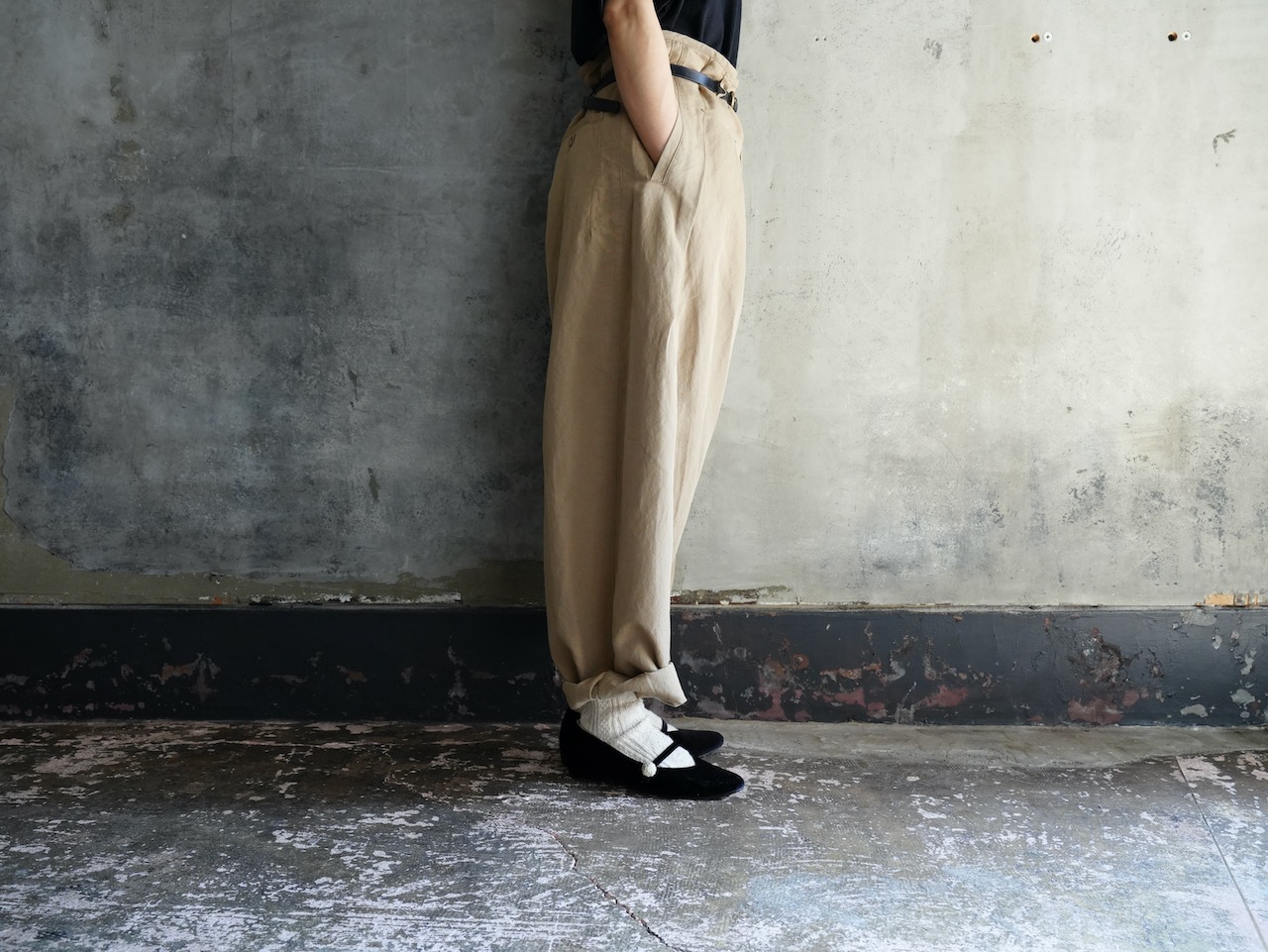 kaval リネンパンツ kaval / worker's pants(カヴァルのぷるぷるリネンパンツ) | 東