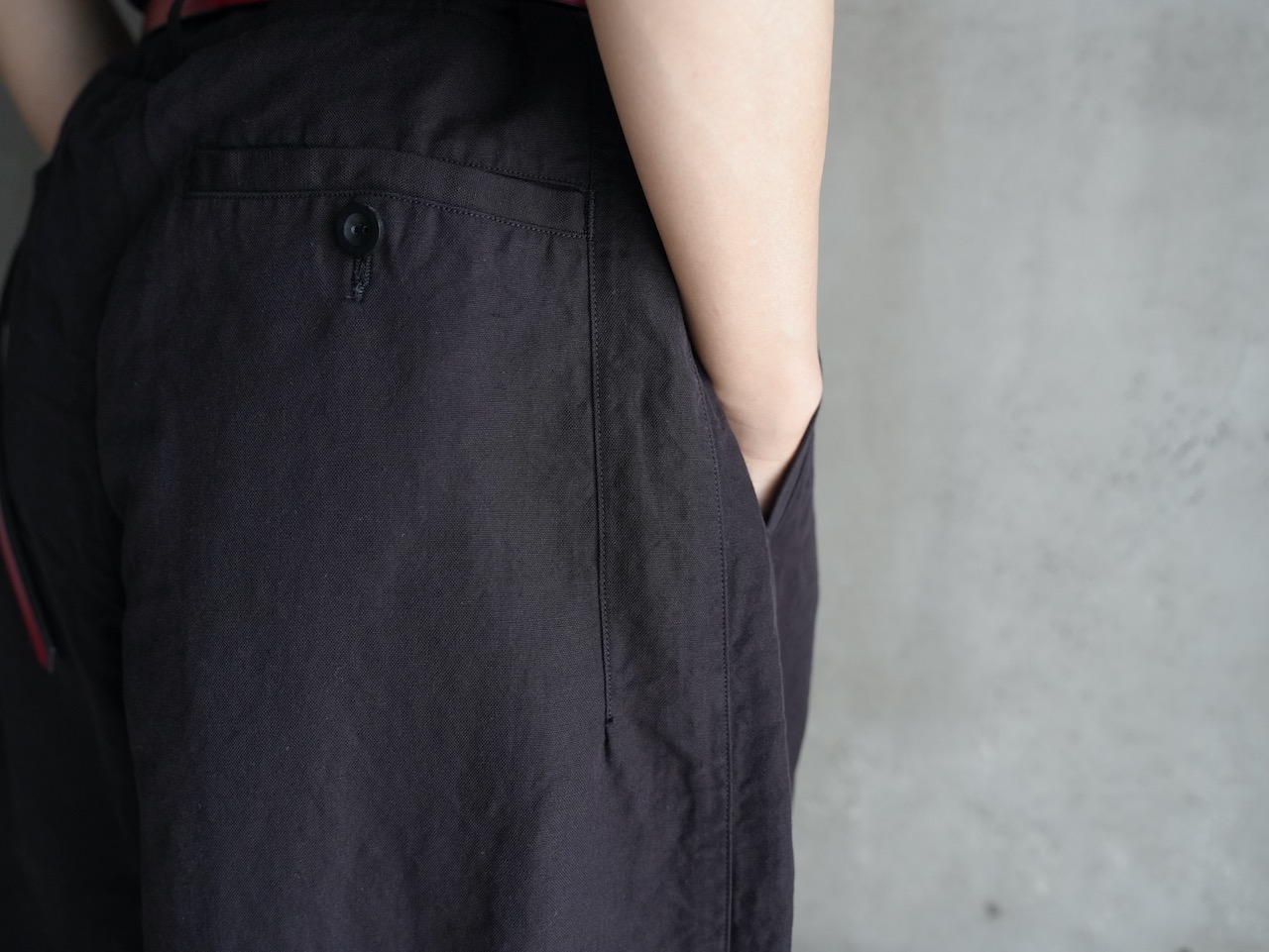 kaval リネンパンツ poefu / kaval Cotton Linen Silk Oxford Phoenix Pants