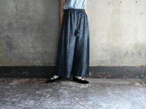 TOWAVASE  「Eulalie」Silk Printed Pants