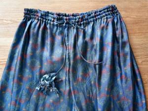 TOWAVASE  「Eulalie」Silk Printed Pants