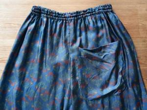 TOWAVASE  「Eulalie」Silk Printed Pants
