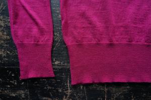 eleven 2nd Linen Silk V Neck Knit